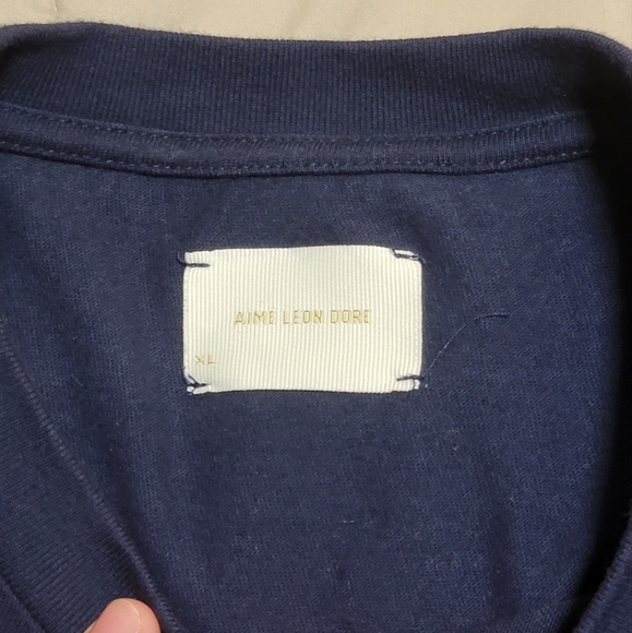 Aime Leon Dore Handball shirt Navy XL - Picture 3 of 5